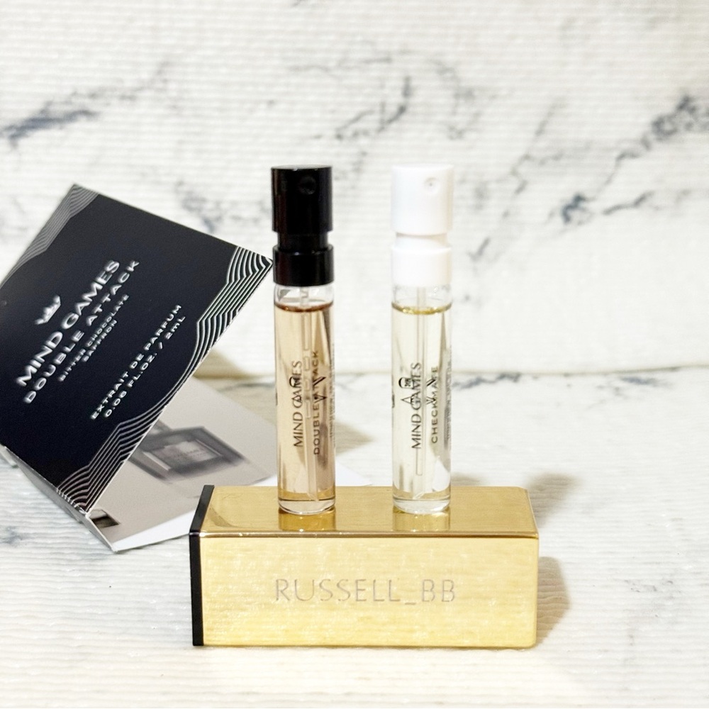 Mind Games 2 Sample Scents: Double Attack & Checkmate (2 ML Each)